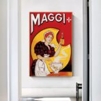 maggi poster pubblicitario