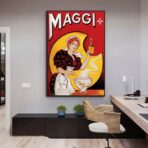 maggi poster pubblicitario