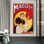 maggi poster pubblicitario