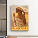 manifesto pubblicitario marocchino
