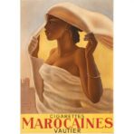 manifesto pubblicitario marocchino