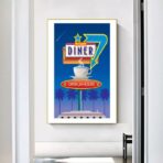 poster ristorante vintage