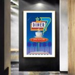 poster ristorante vintage