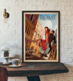 retro poster italia