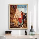 retro poster italia