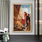 retro poster italia