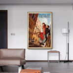 retro poster italia