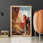 retro poster italia