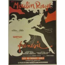 poster retro moulin rouge