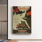 poster retro moulin rouge