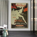 poster retro moulin rouge