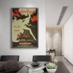 poster retro moulin rouge