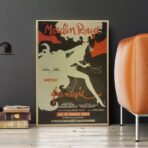 poster retro moulin rouge