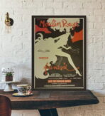 poster retro moulin rouge