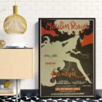 poster retro moulin rouge