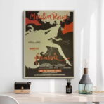 poster retro moulin rouge