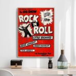 poster vintage rock n roll