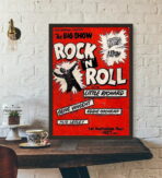 poster vintage rock n roll