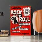 poster vintage rock n roll