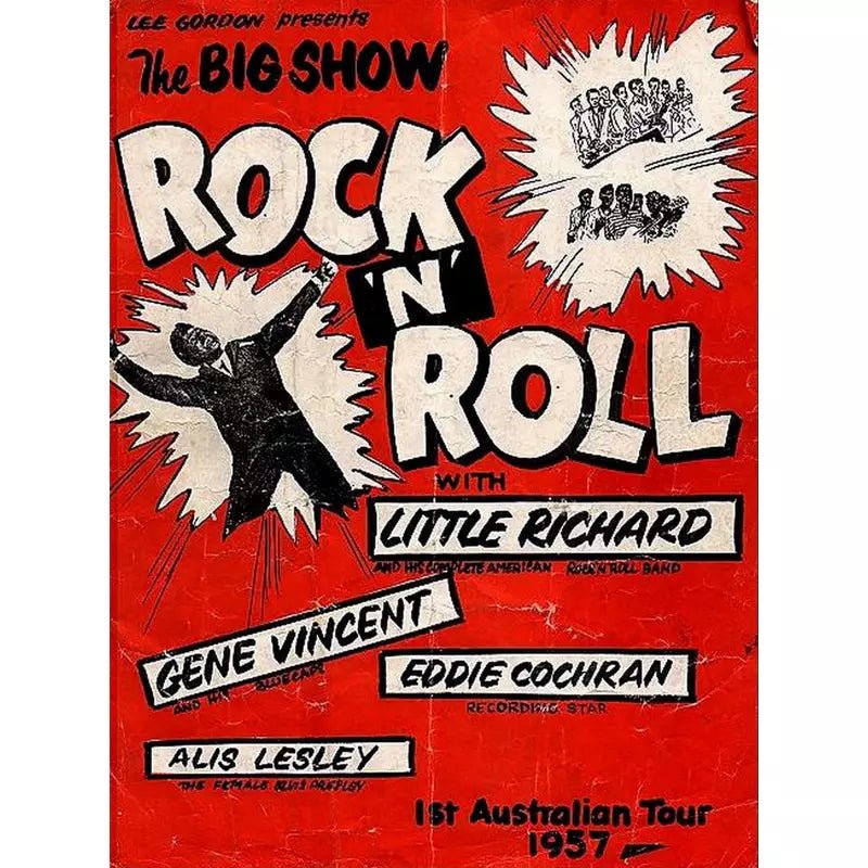 poster vintage rock n roll poster vintage rock n roll