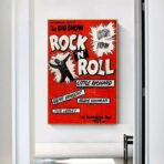 poster vintage rock n roll