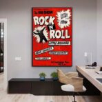 poster vintage rock n roll