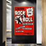 poster vintage rock n roll