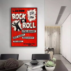 poster vintage rock n roll