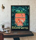 poster vintage roland garros 1