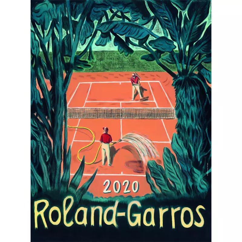 poster vintage roland garros 1