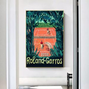 poster vintage roland garros 1