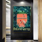 poster vintage roland garros 1
