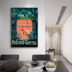 poster vintage roland garros 1