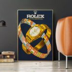 poster rolex vintage
