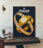 poster rolex vintage
