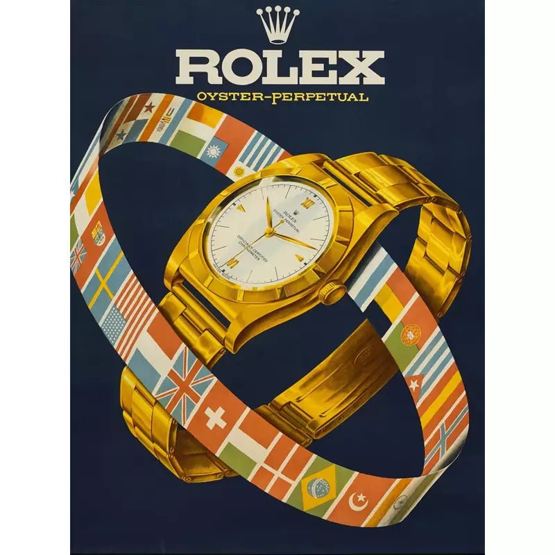 poster rolex vintage poster rolex vintage