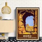 poster vintage roma 1