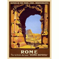 poster vintage roma 1