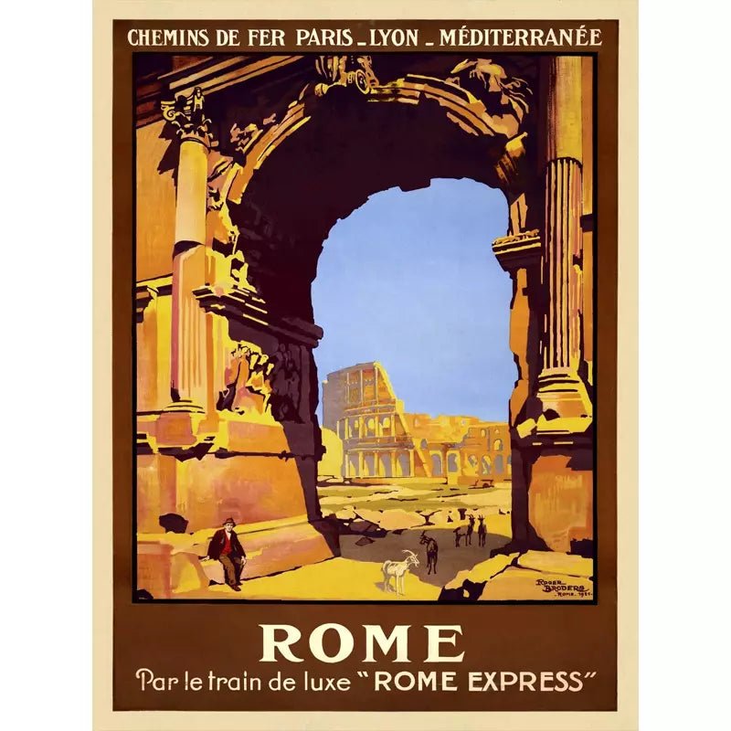 poster vintage roma 1 poster vintage roma 1