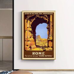 poster vintage roma 1