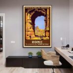 poster vintage roma 1