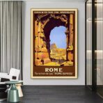 poster vintage roma 1