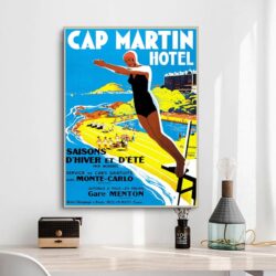 poster roquebrune cap martin 2