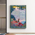 poster route des alpes 2