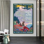 poster route des alpes 2