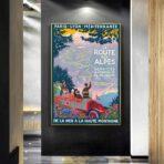 poster route des alpes 2