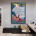 poster route des alpes 2