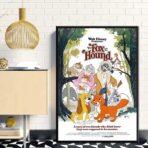 poster vintage br rox et rouky