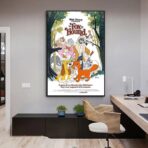 poster vintage br rox et rouky