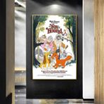 poster vintage br rox et rouky
